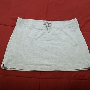 Jersey knit mini skirt